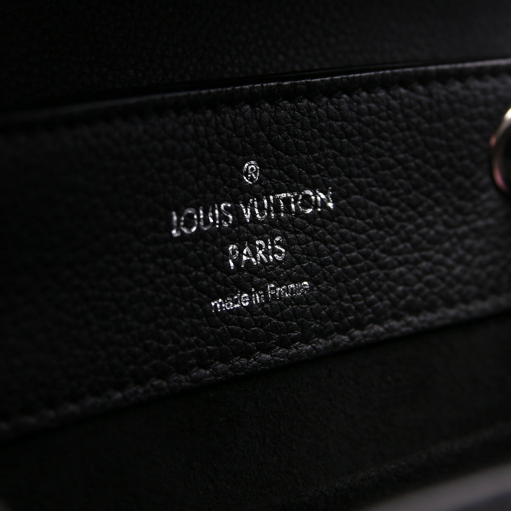 Lockme Backpack Calfskin Black