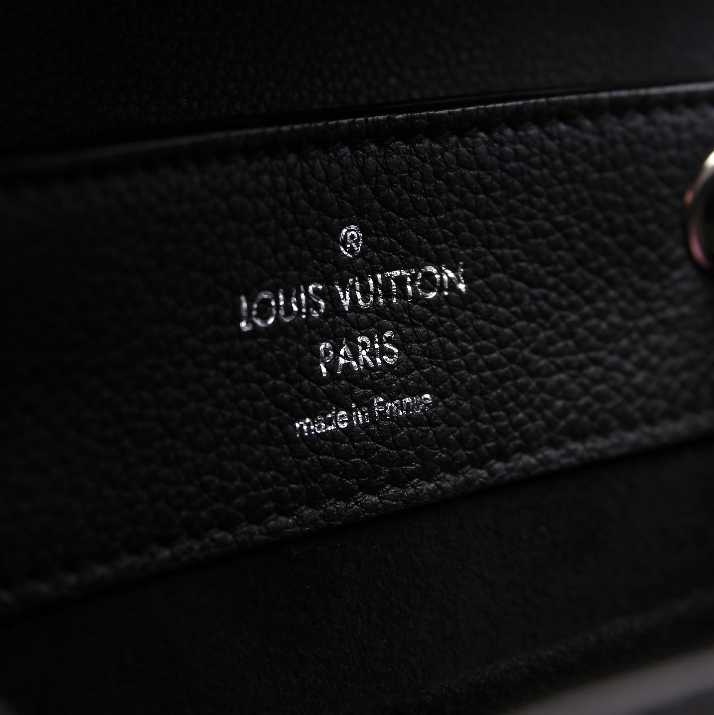 Lockme Backpack Calfskin Black