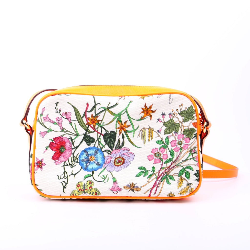 550147 Flora Canvas Crossbody Orange