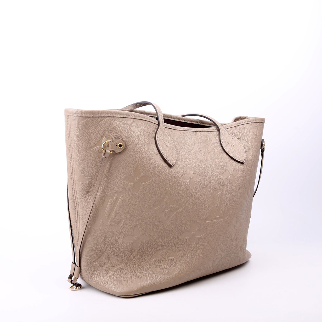 Neverfull MM With Wallet Empreinte Taupe