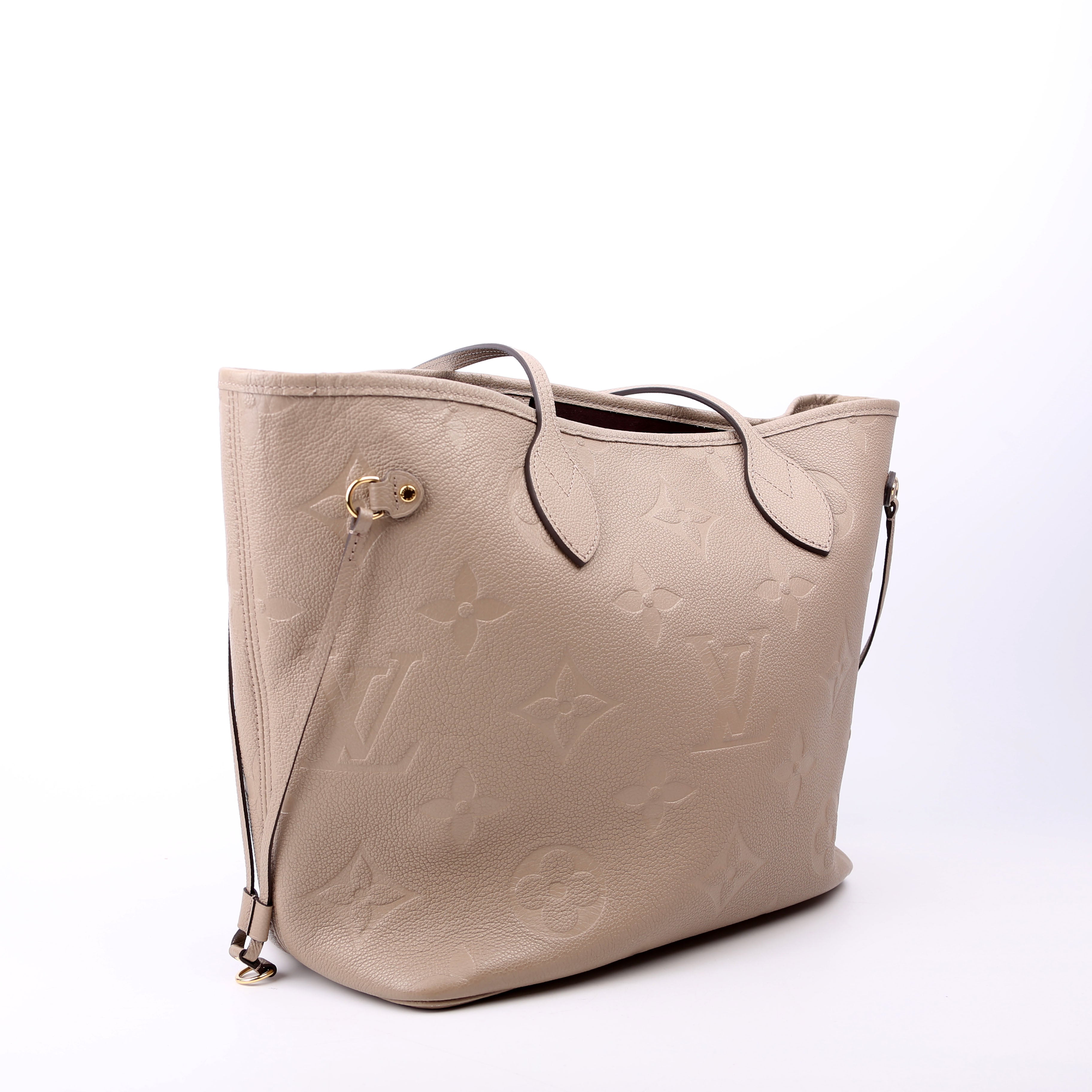 Neverfull MM With Wallet Empreinte Taupe