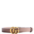 409417 GG Marmont Thin Belt Size 85/34 Taupe