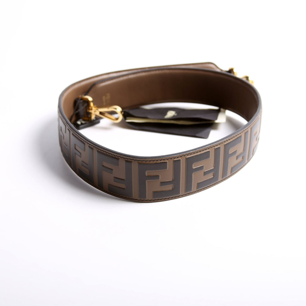 8AV077 Strap You FF Leather Brown