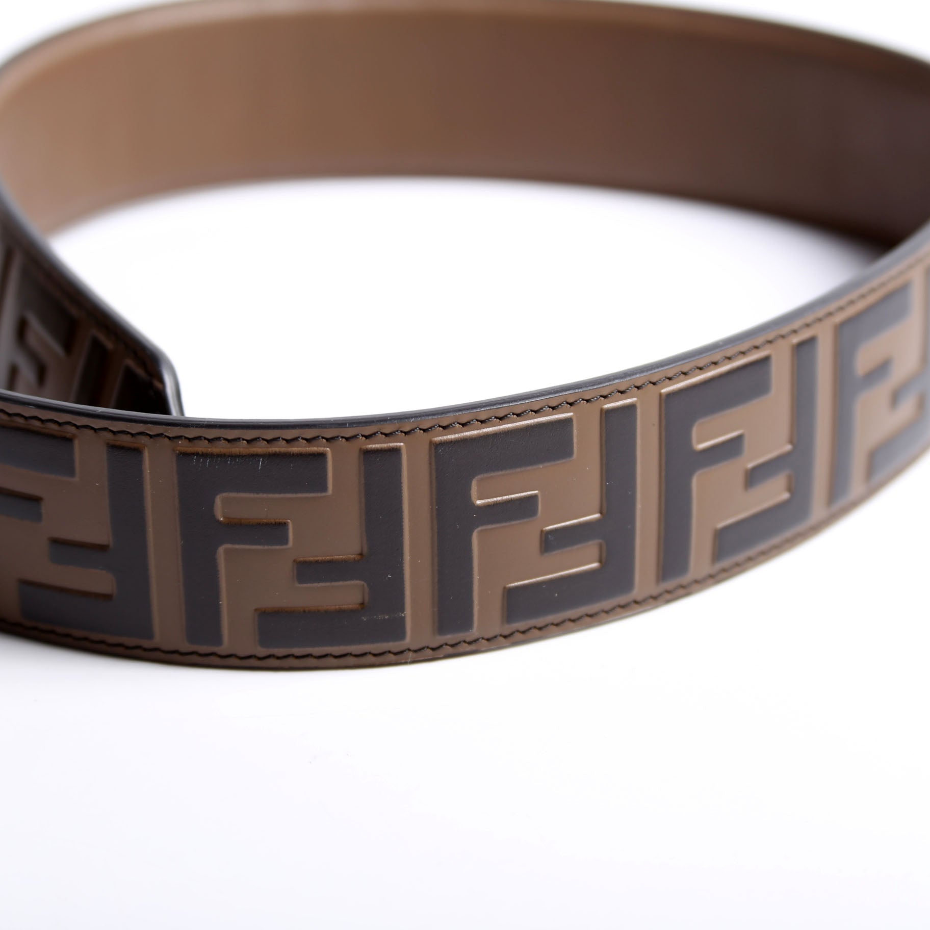 8AV077 Strap You FF Leather Brown