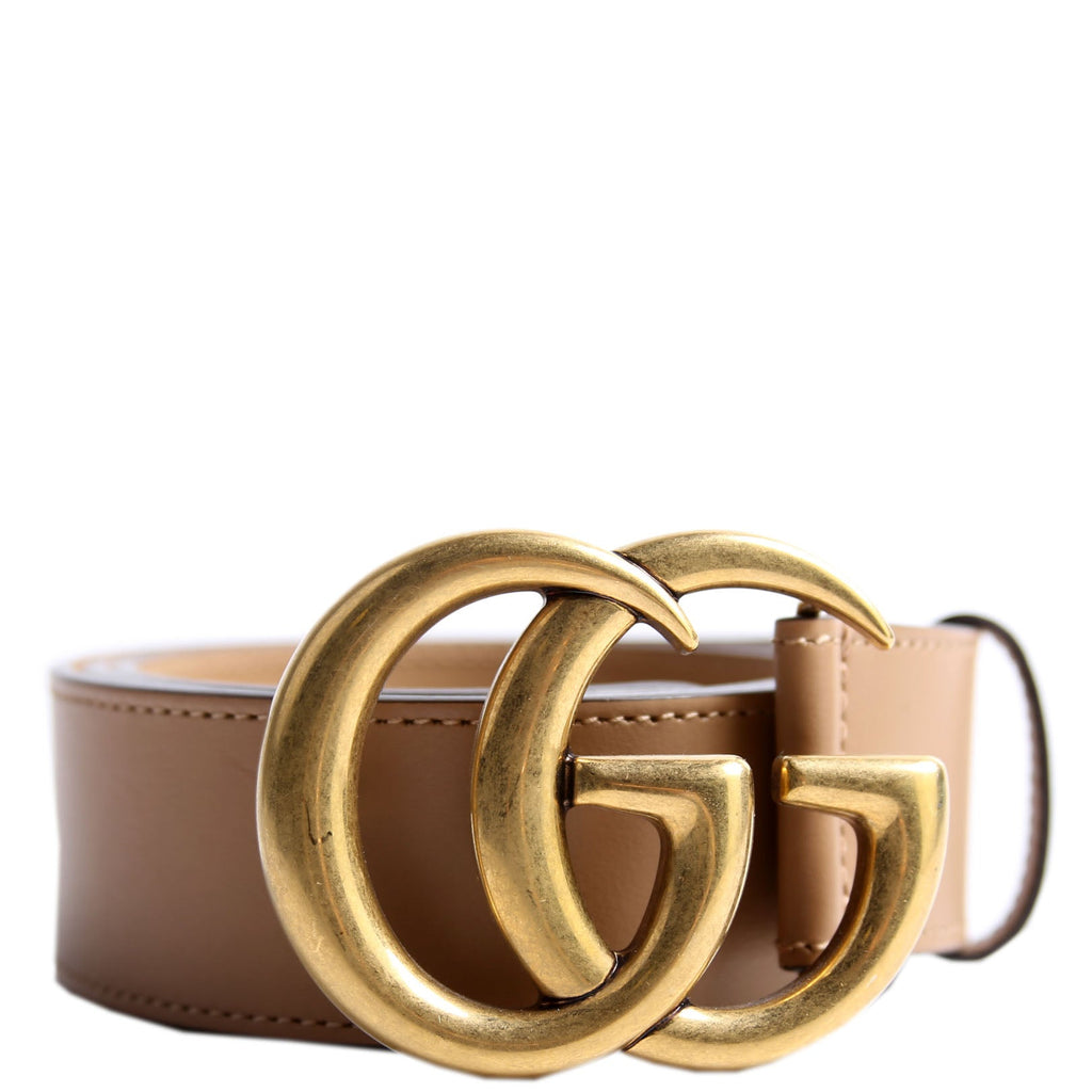 Gucci 400593 Marmont GG Leather Size 80/32 Brown