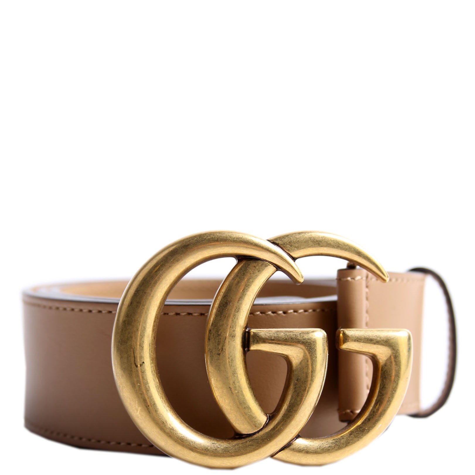 Gucci 400593 Marmont GG Leather Size 80/32 Brown