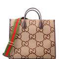 Gucci 678839 Jumbo GG Tote Bag Brown