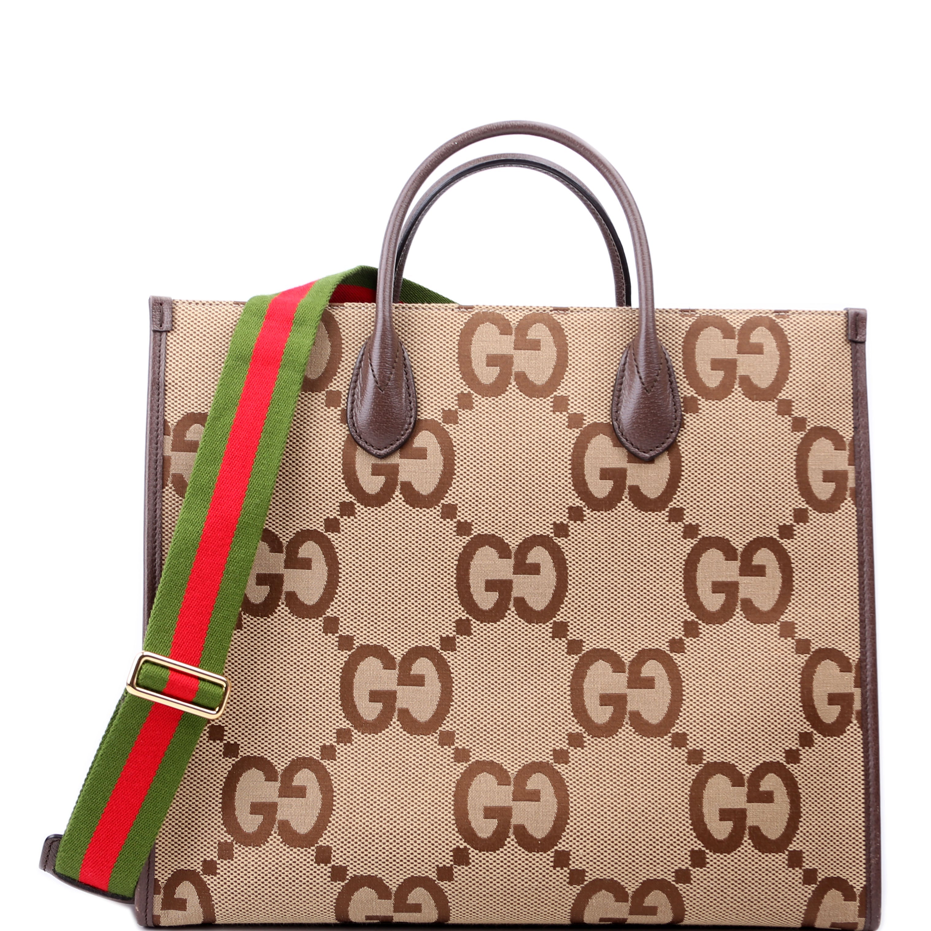 Gucci 678839 Jumbo GG Tote Bag Brown
