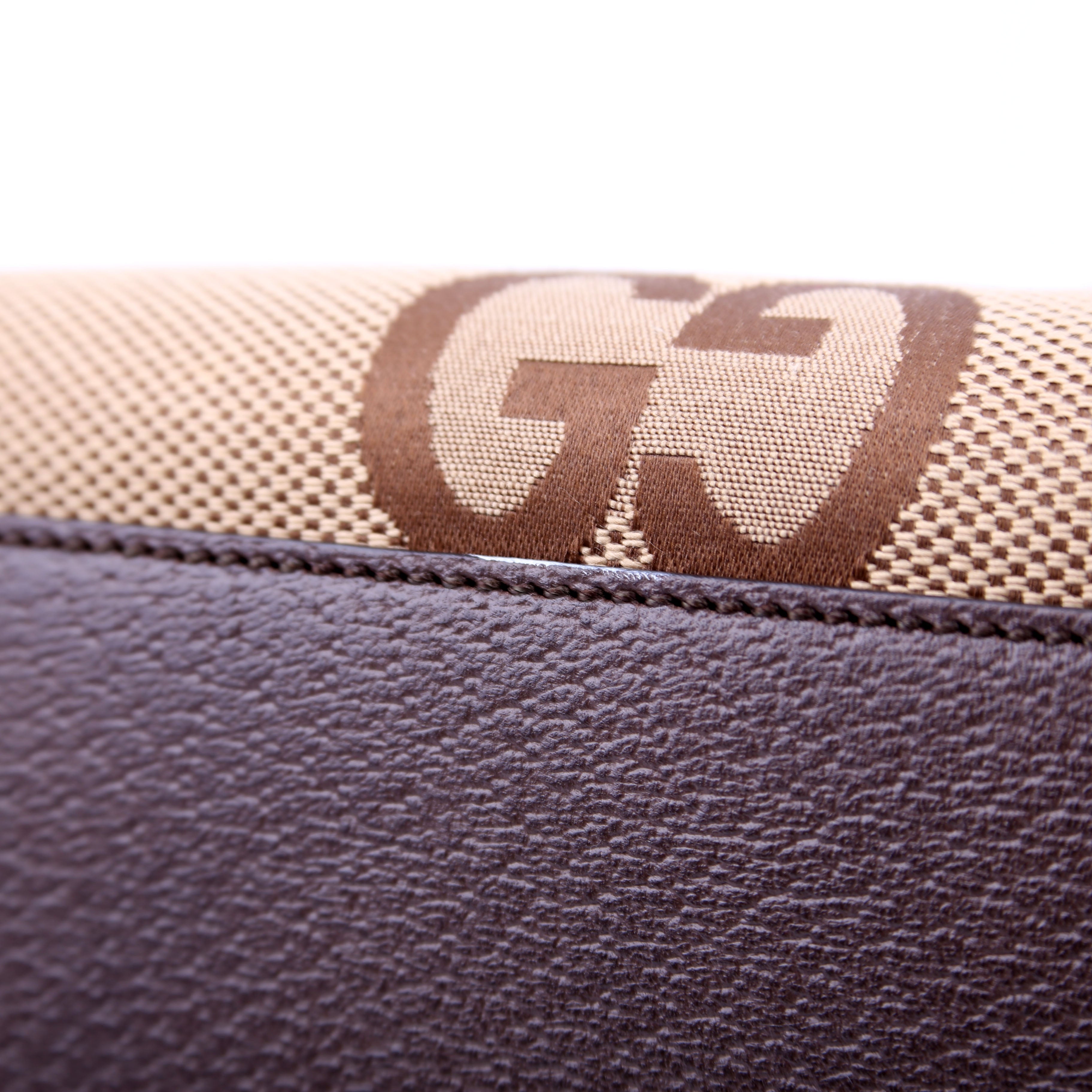 Gucci 678839 Jumbo GG Tote Bag Brown