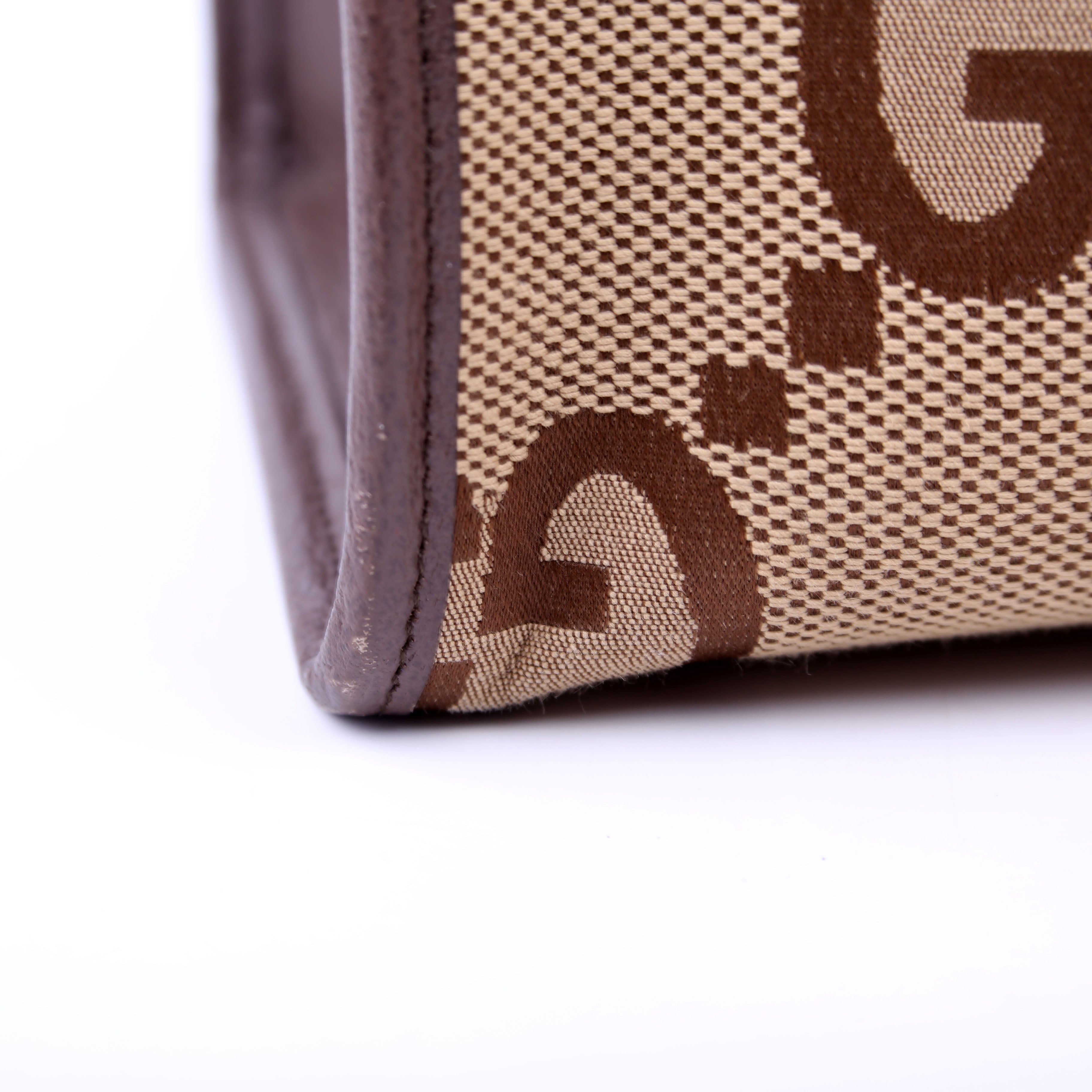 Gucci 678839 Jumbo GG Tote Bag Brown
