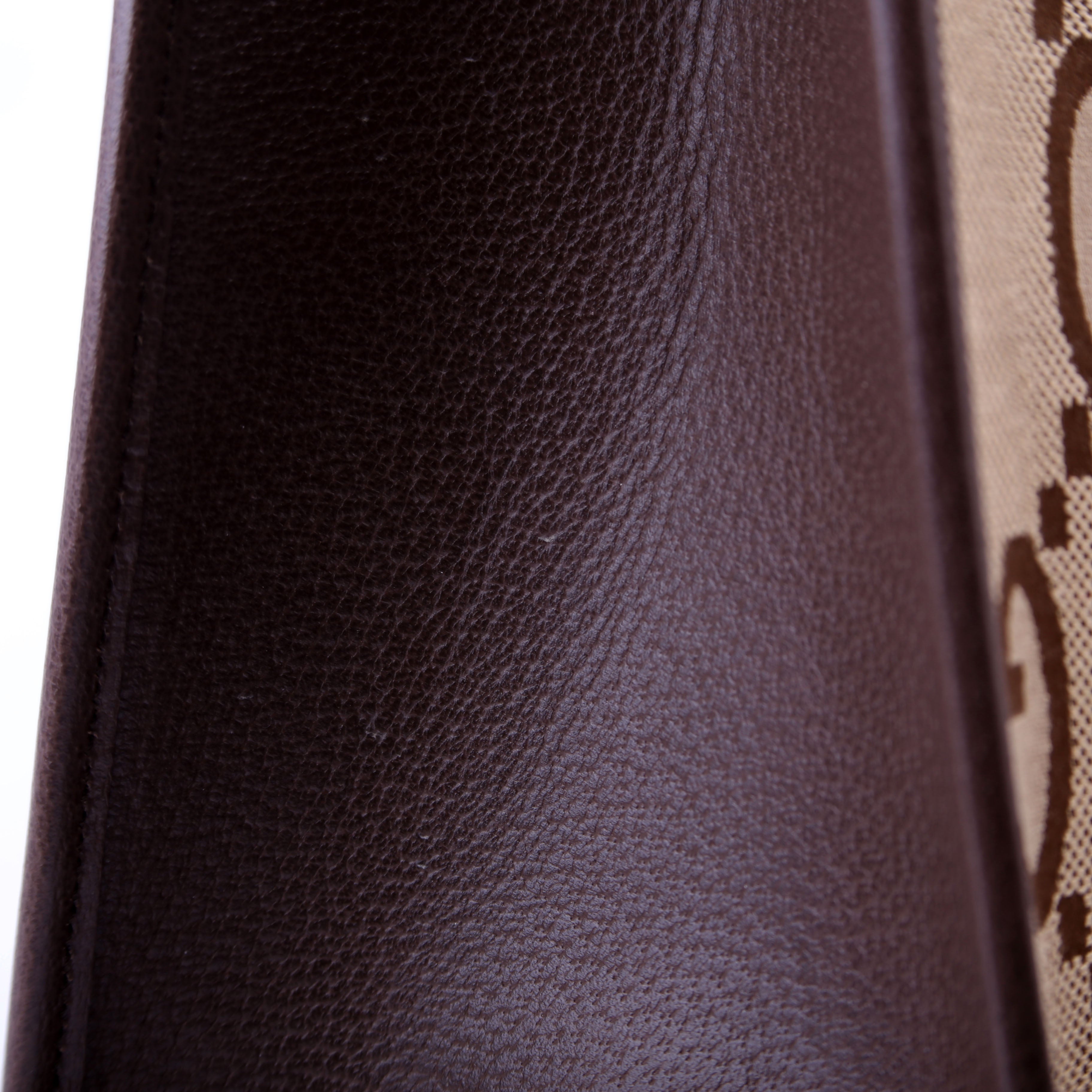 Gucci 678839 Jumbo GG Tote Bag Brown