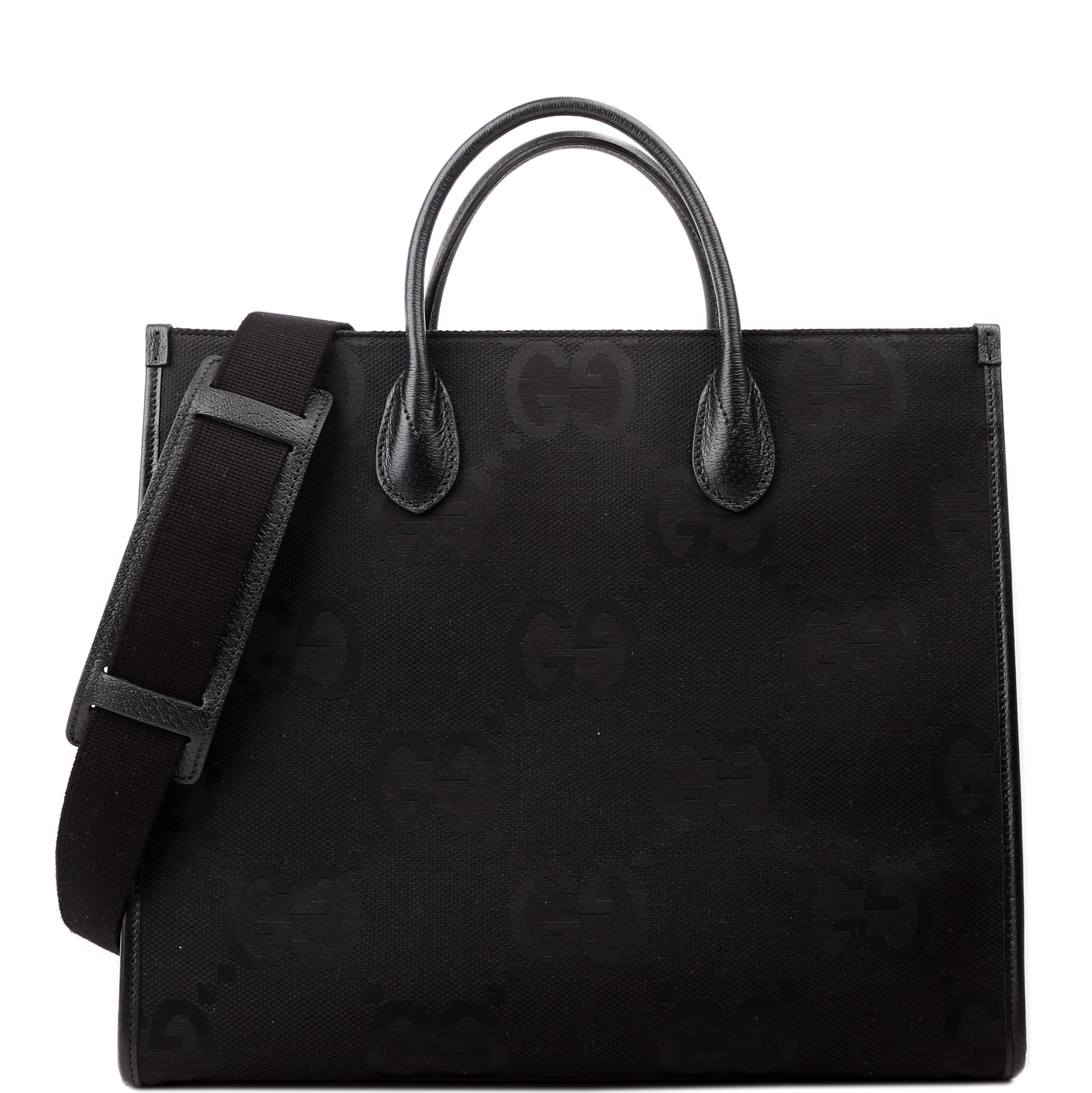 Gucci 678839 Jumbo GG Tote Bag Black