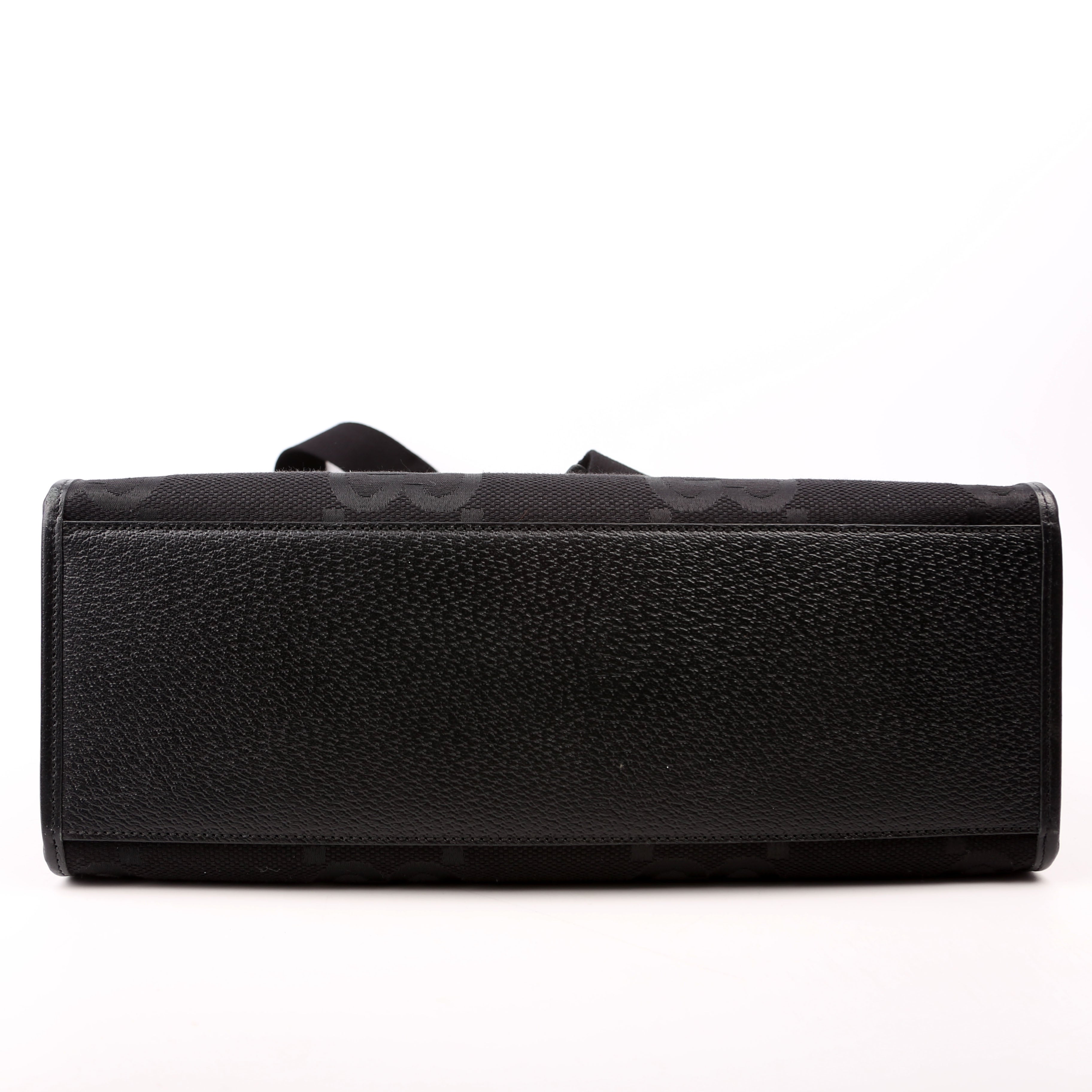 Gucci 678839 Jumbo GG Tote Bag Black