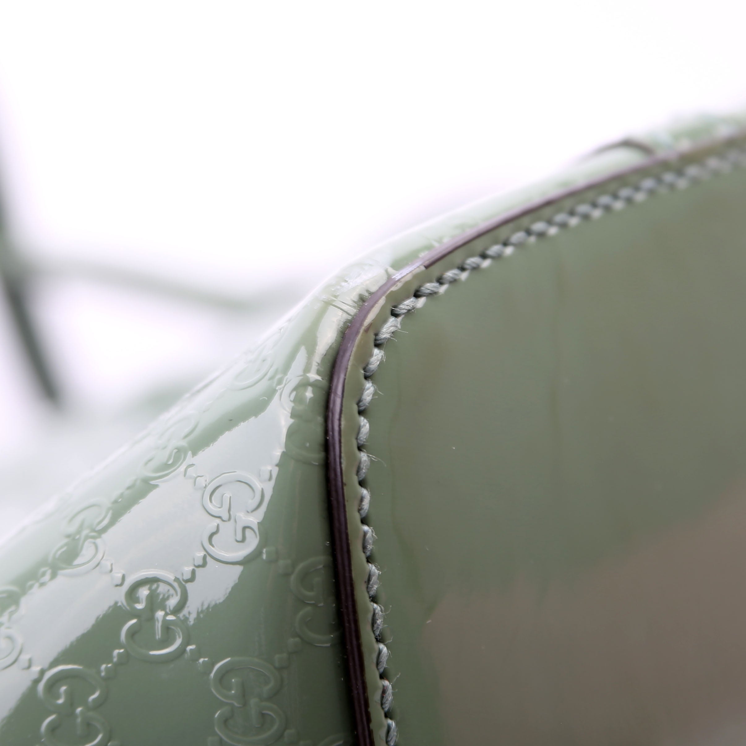 309613 Patent Microguccissima Nice Tote Green