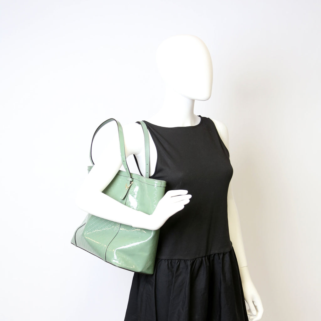 309613 Patent Microguccissima Nice Tote Green