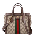 547551 GG Supreme Ophidia Small Tote Brown