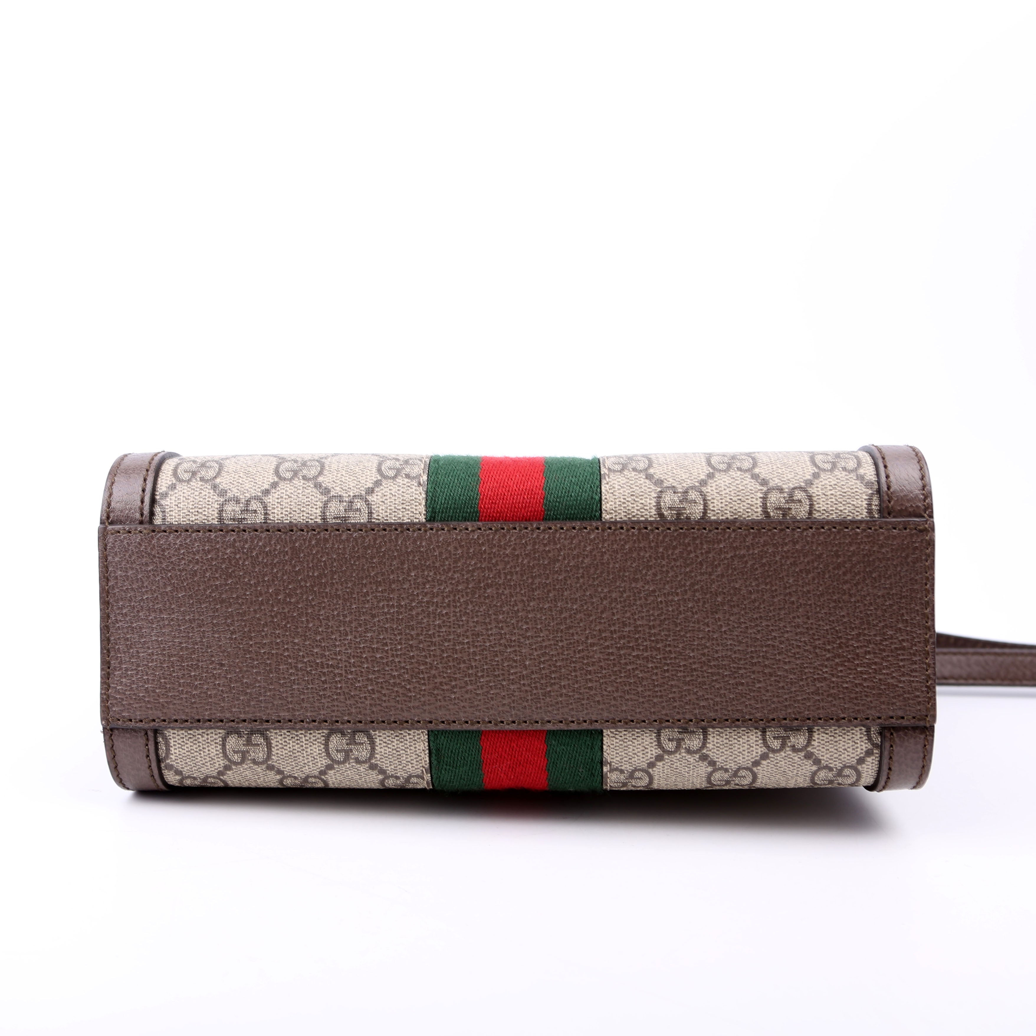 547551 GG Supreme Ophidia Small Tote Brown
