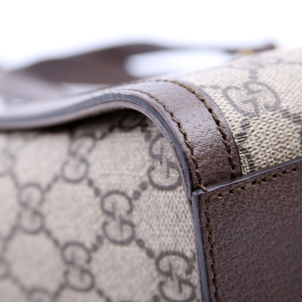 547551 GG Supreme Ophidia Small Tote Brown