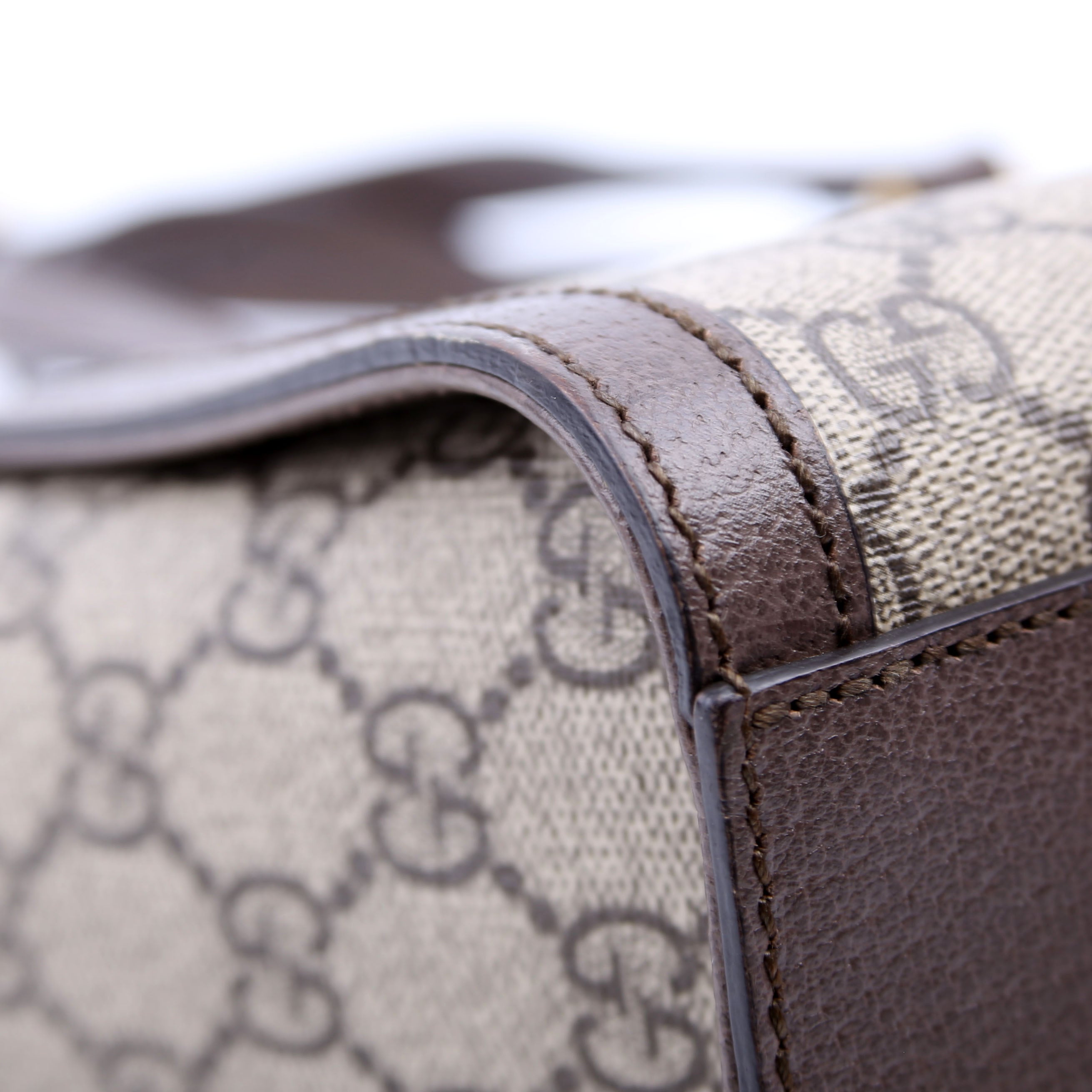 547551 GG Supreme Ophidia Small Tote Brown
