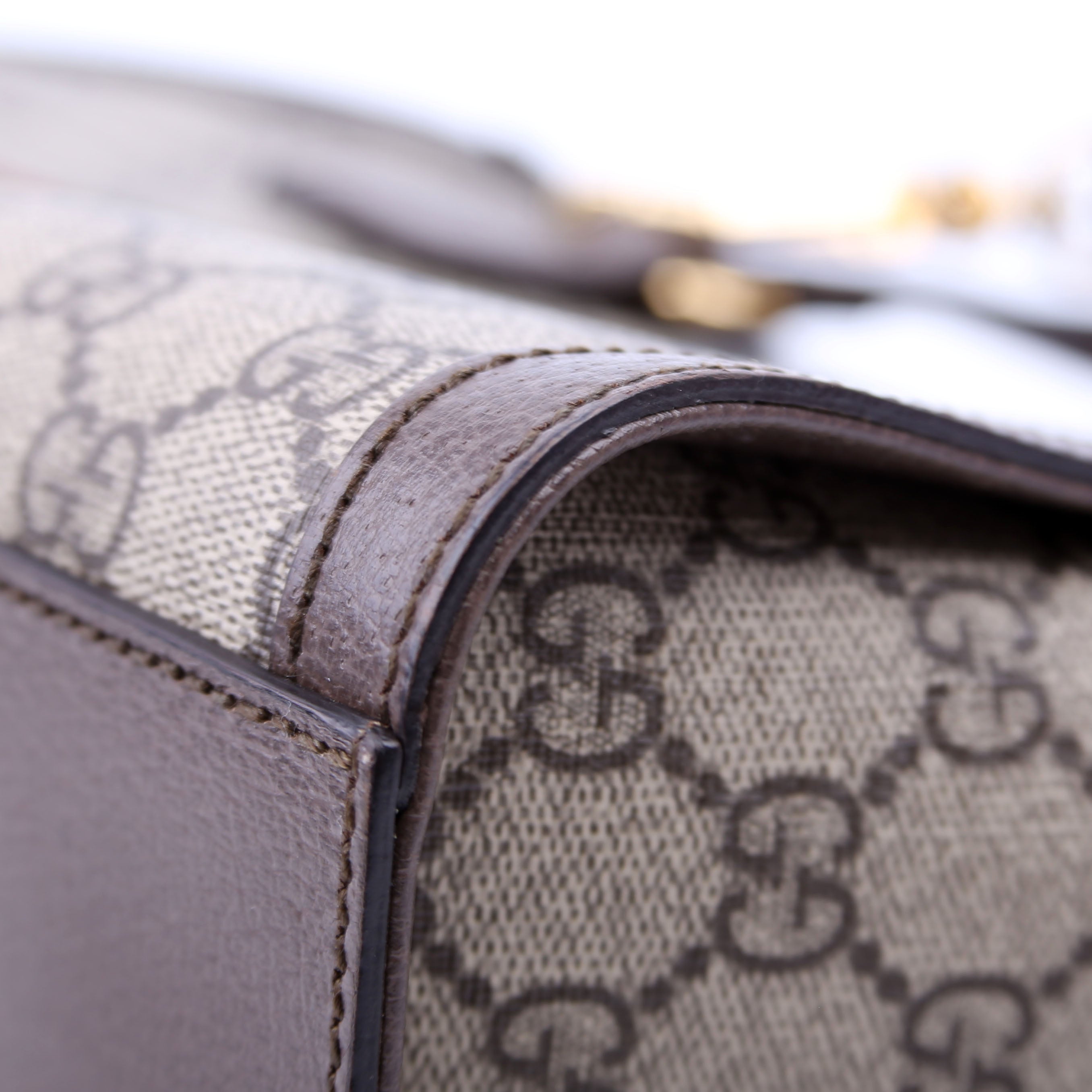 547551 GG Supreme Ophidia Small Tote Brown