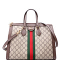 524537 Ophidia GG Medium Tote Brown