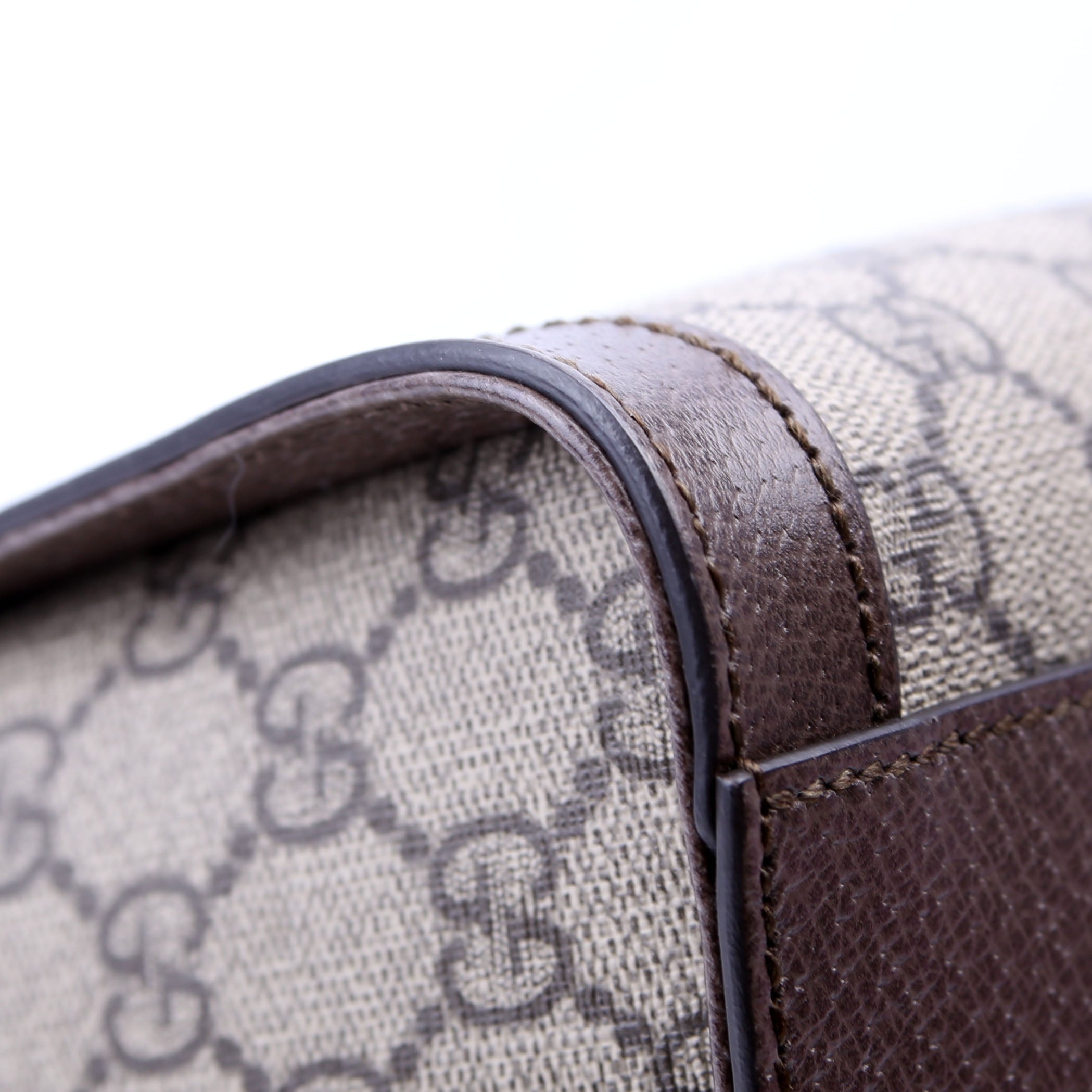 524537 Ophidia GG Medium Tote Brown