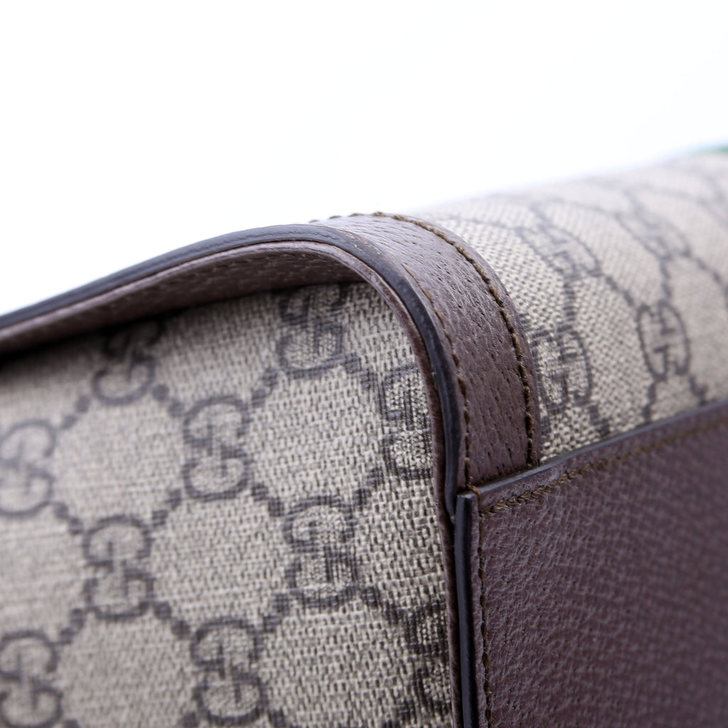 524537 Ophidia GG Medium Tote Brown