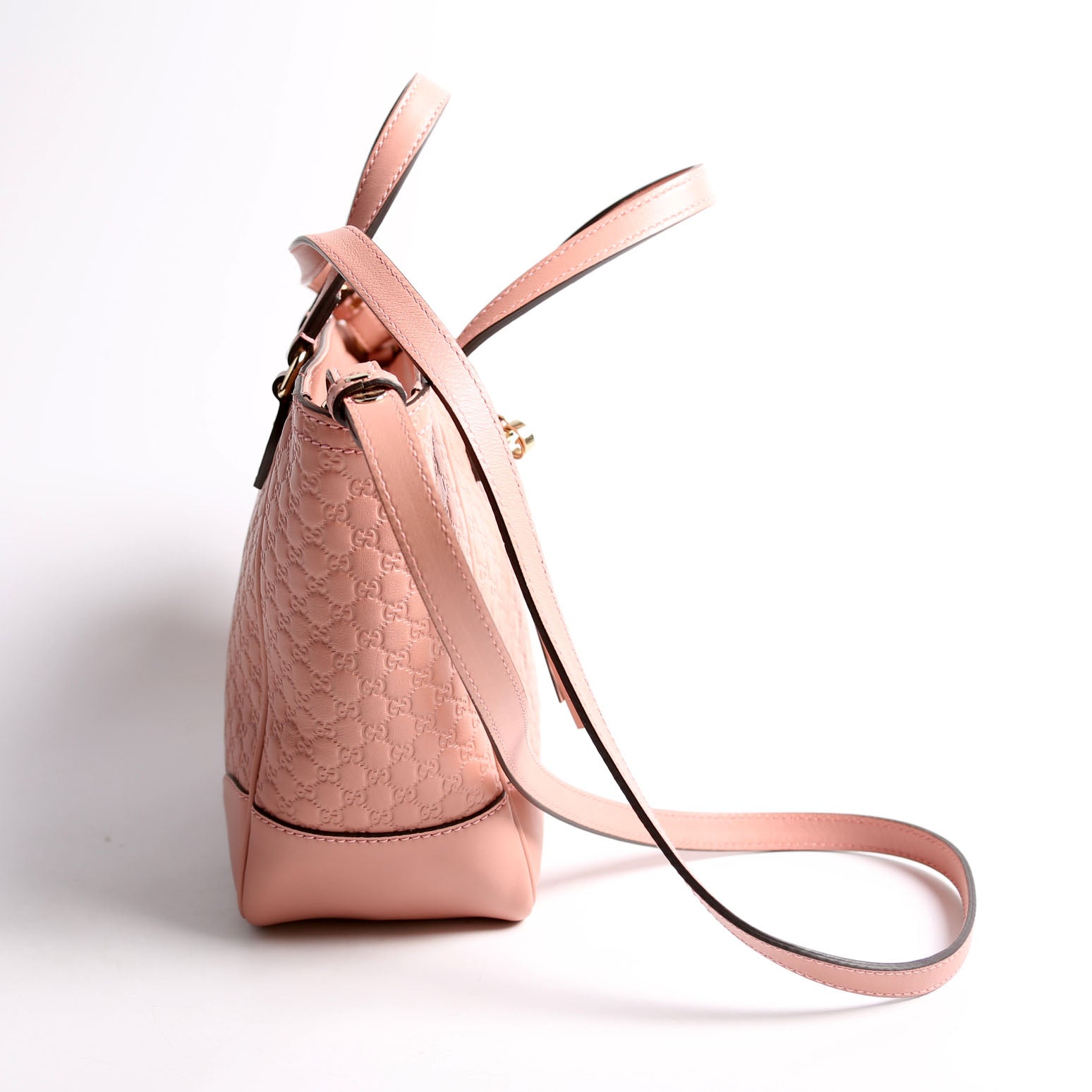 Gucci 449241 Micro Guccissima Bree Small Tote Pink
