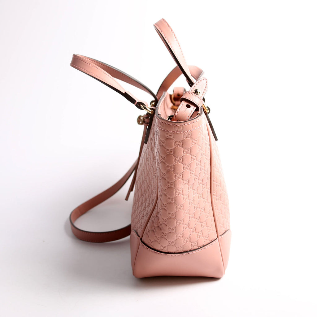 Gucci 449241 Micro Guccissima Bree Small Tote Pink