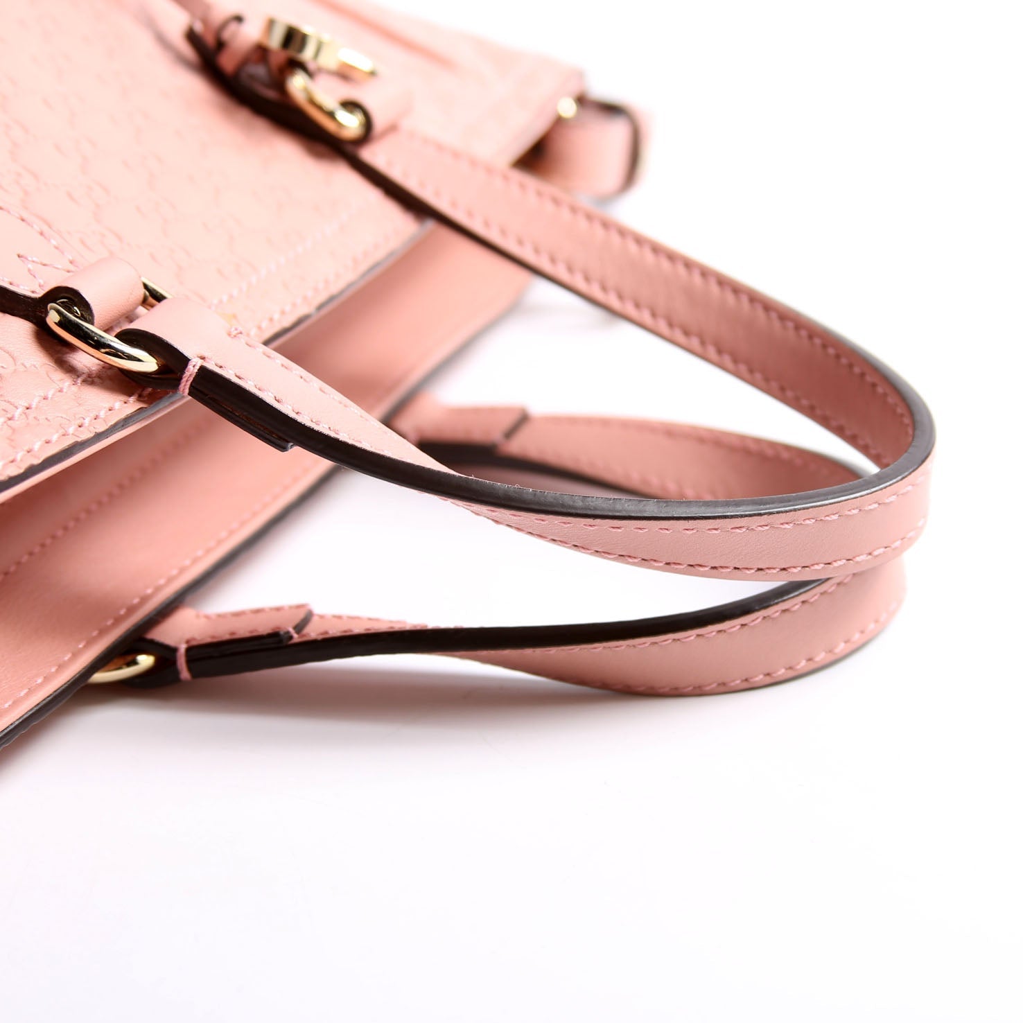 Gucci 449241 Micro Guccissima Bree Small Tote Pink