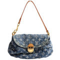 Mini Pleaty Denim Monogram