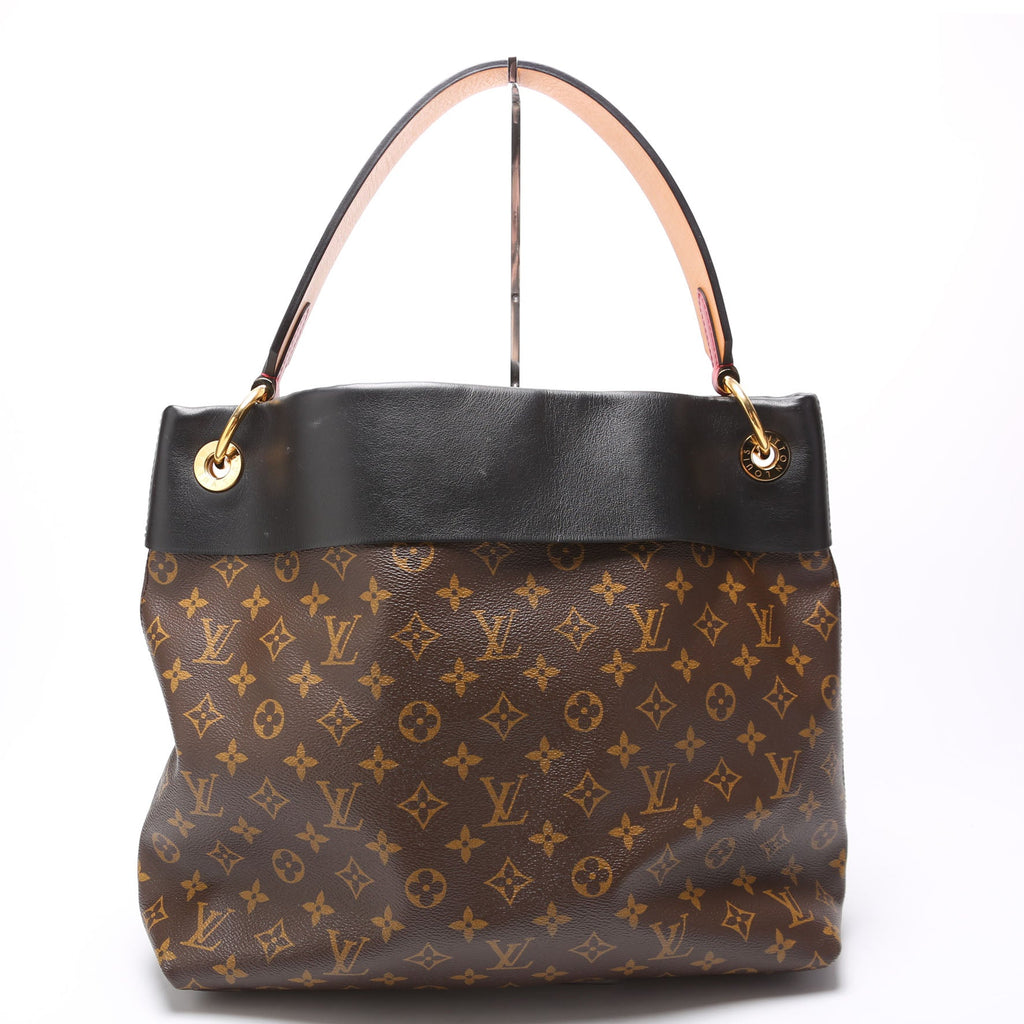 Tuileries Hobo Monogram Leather Black