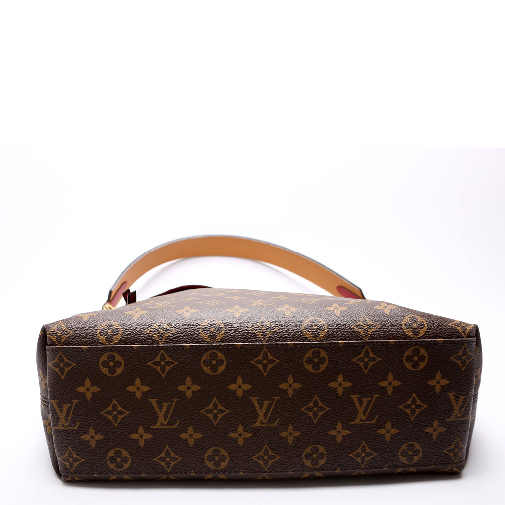 Tuileries Hobo Monogram Leather Black