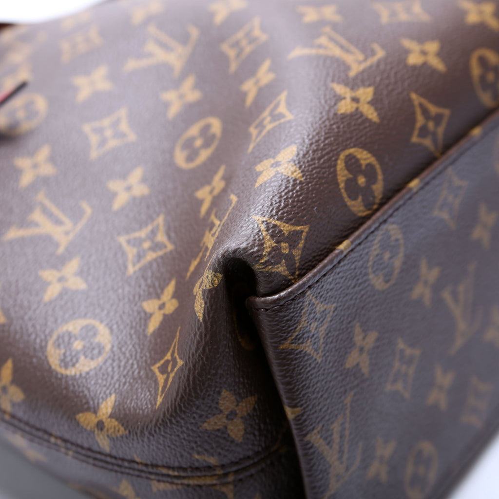 Tuileries Hobo Monogram Leather Black