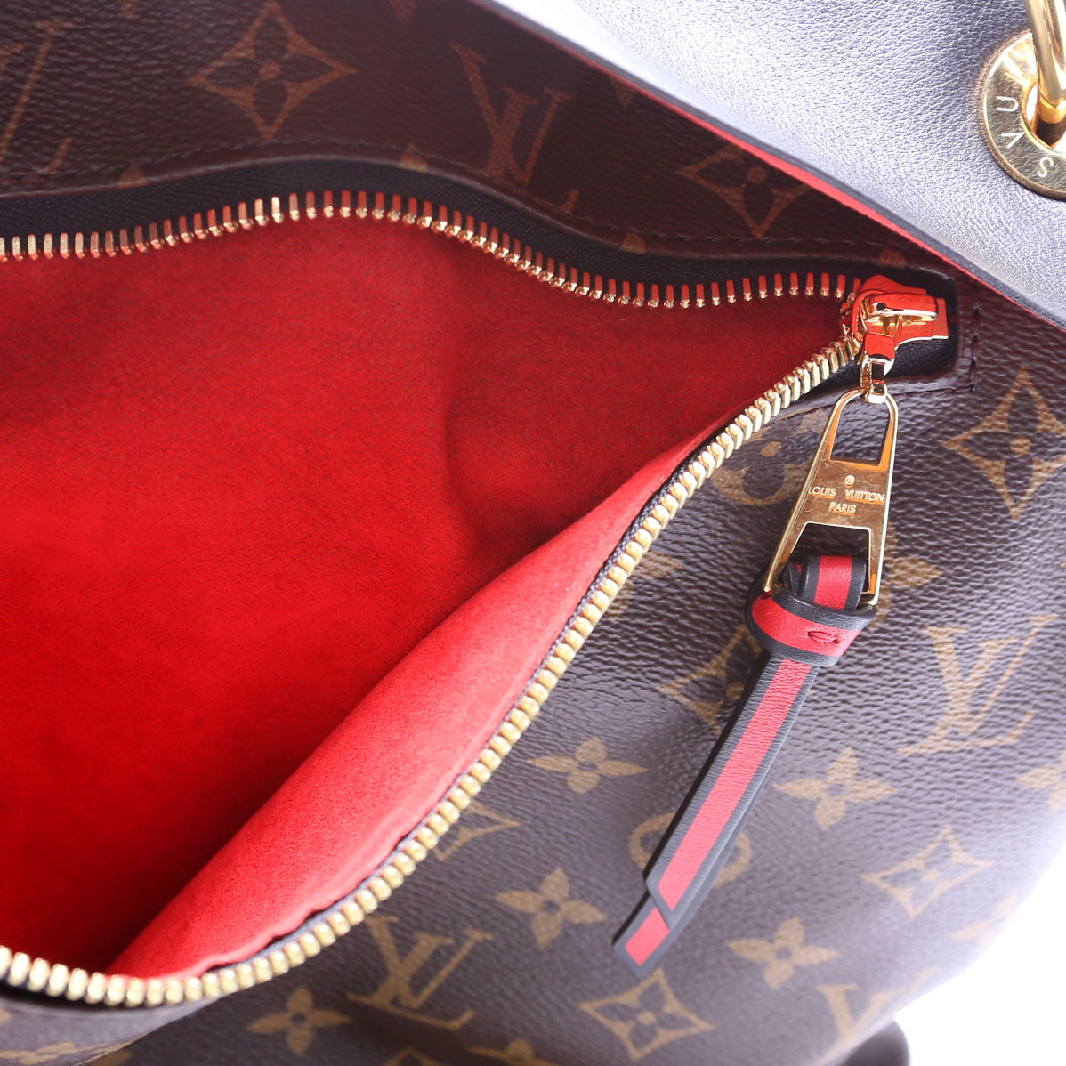 Tuileries Hobo Monogram Leather Black