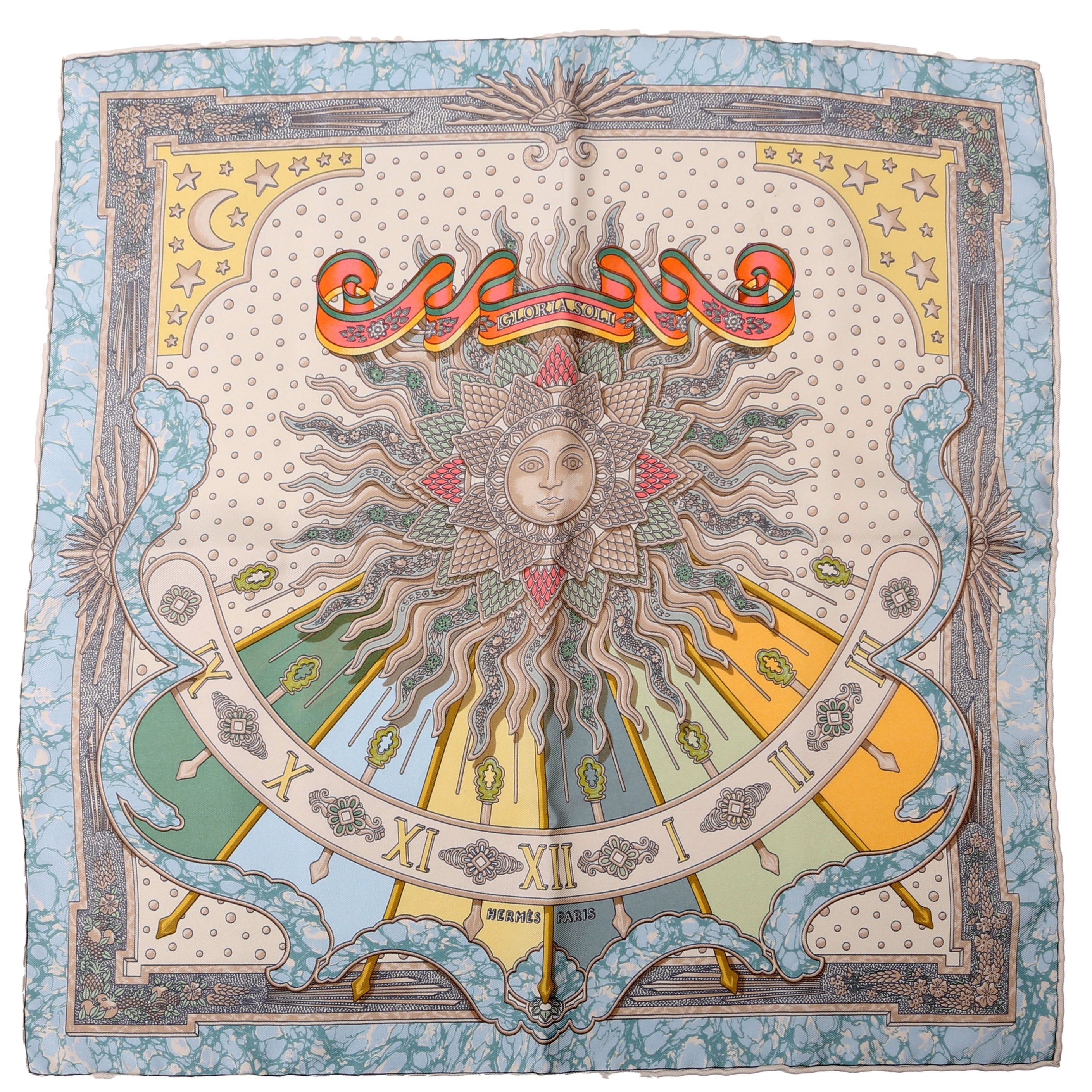 Carpe Diem Silk Scarf 40CM