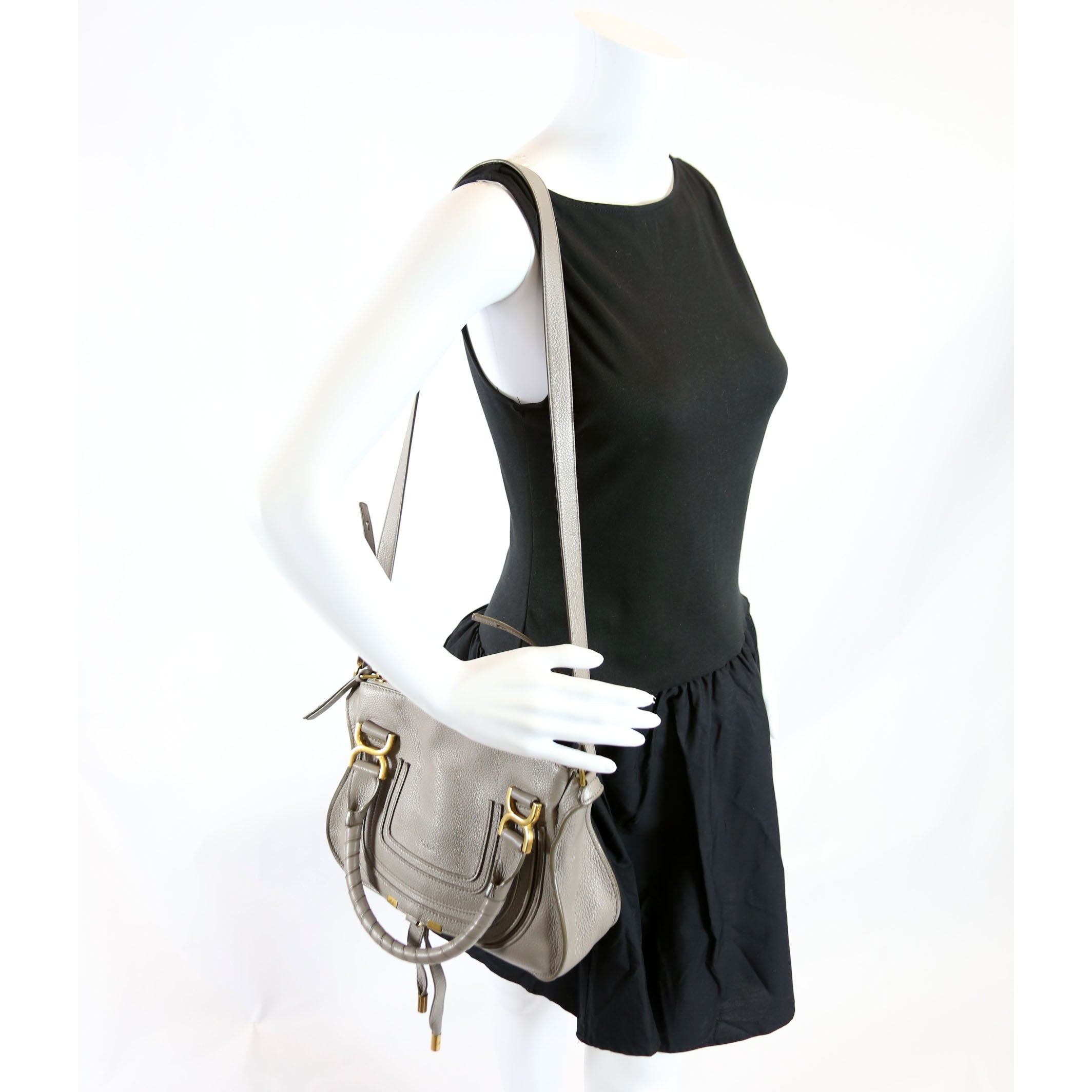 Marcie Small Double Carry Brown
