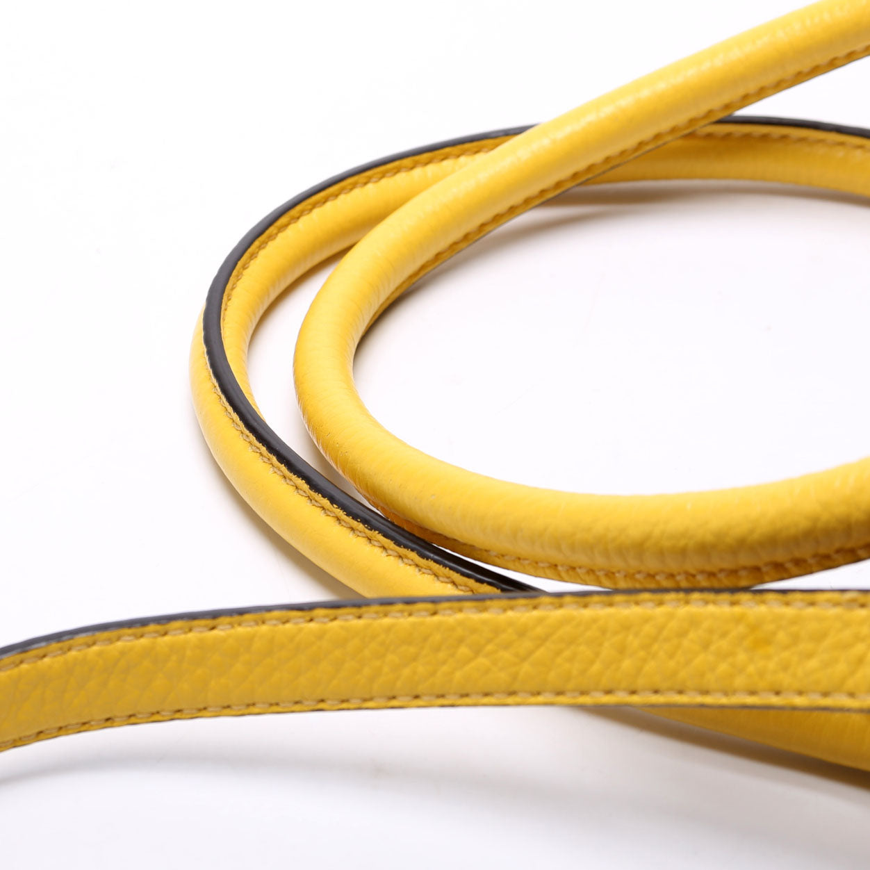 Prada Vitello Phenix Double Tote Yellow/Gold