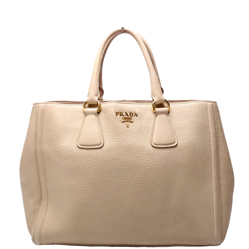 Vitello Daino Berlino Tote Beige/Gold