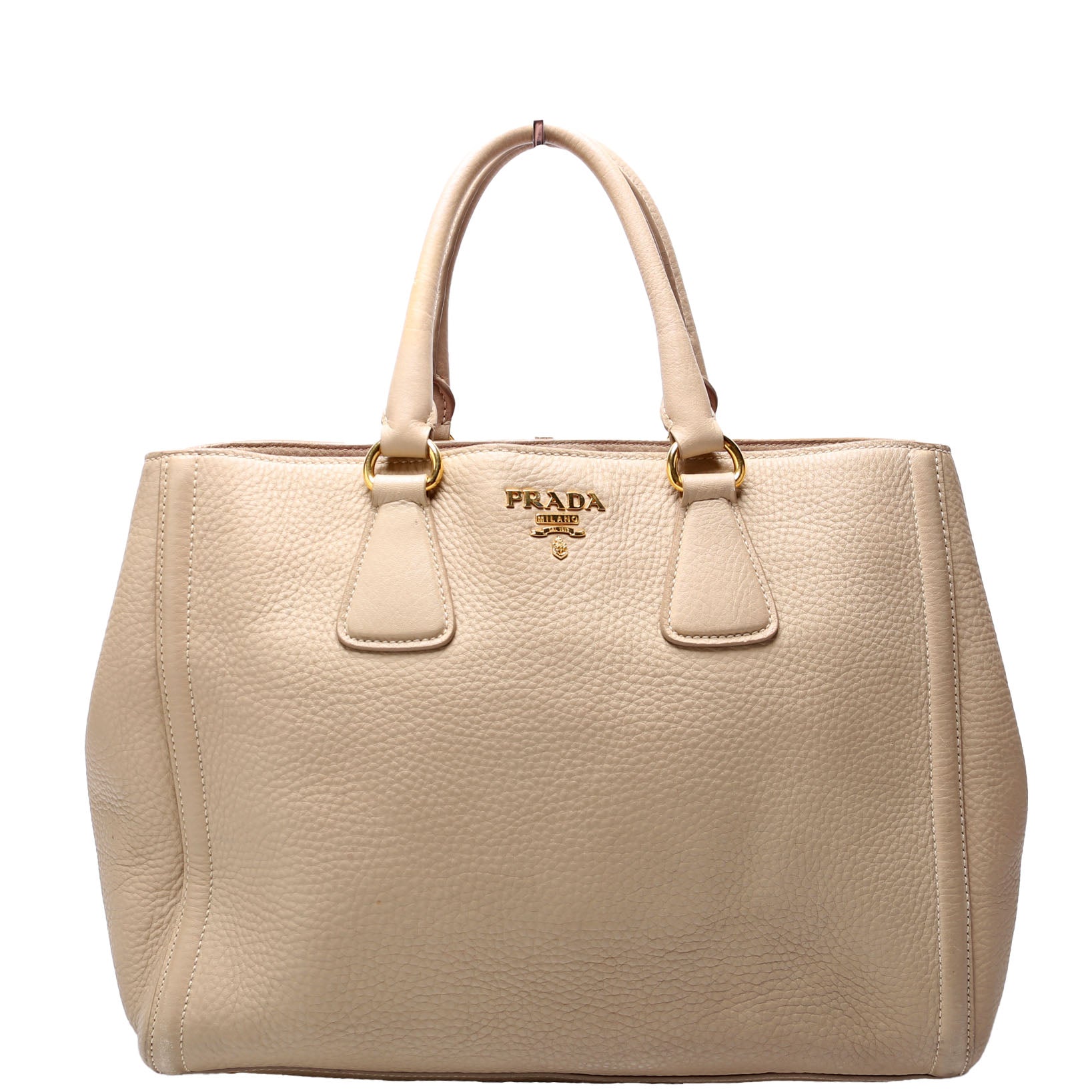 Vitello Daino Berlino Tote Beige/Gold