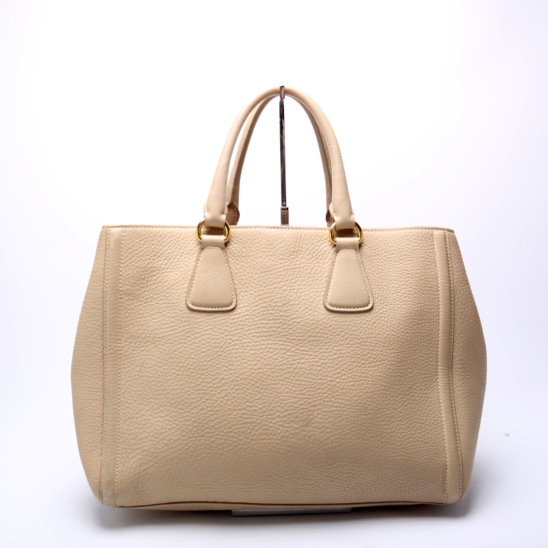Vitello Daino Berlino Tote Beige/Gold