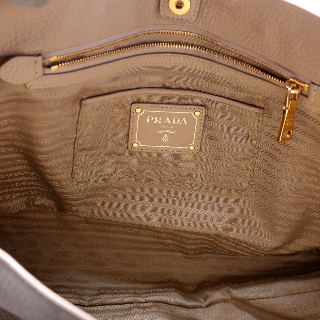 Vitello Daino Berlino Tote Beige/Gold