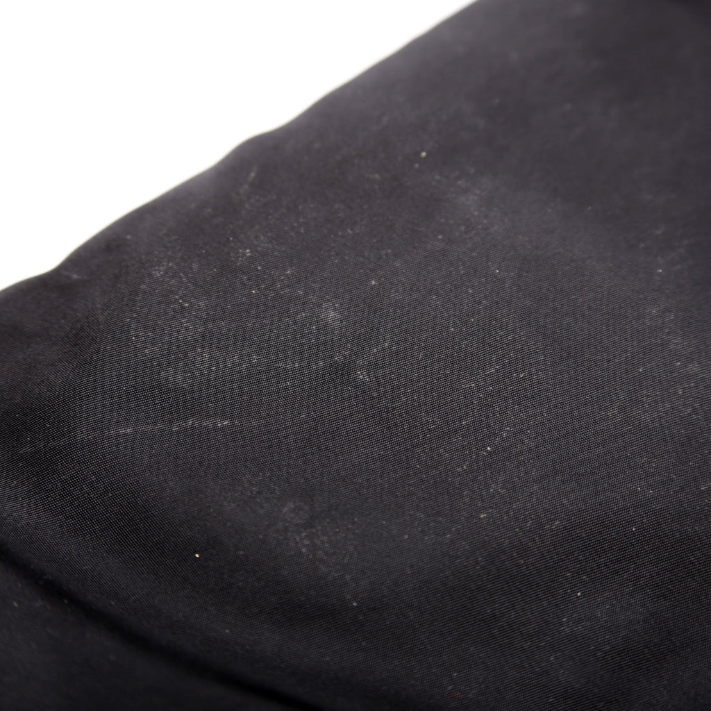 Tessuto Nylon Logo Drawstring Tote Black