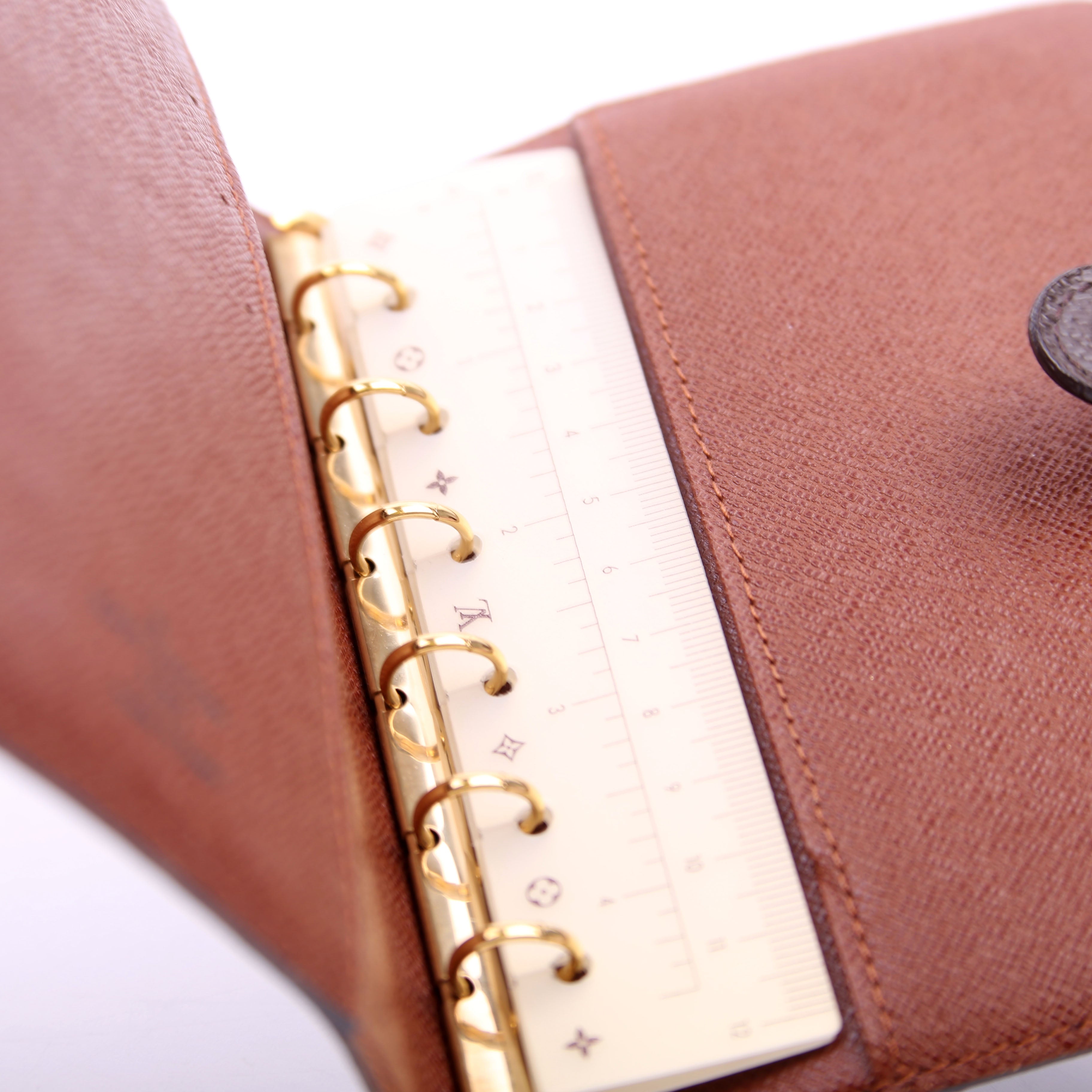 Agenda Small Ring Monogram