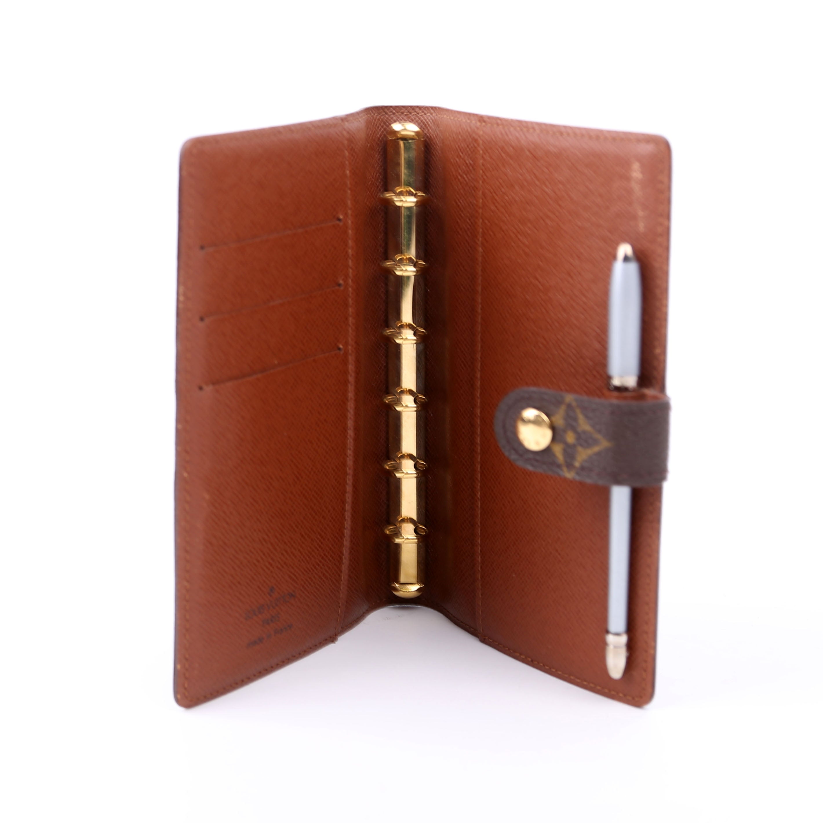 Agenda Small Ring Monogram