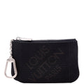 Key Pouch Damier Geant Black
