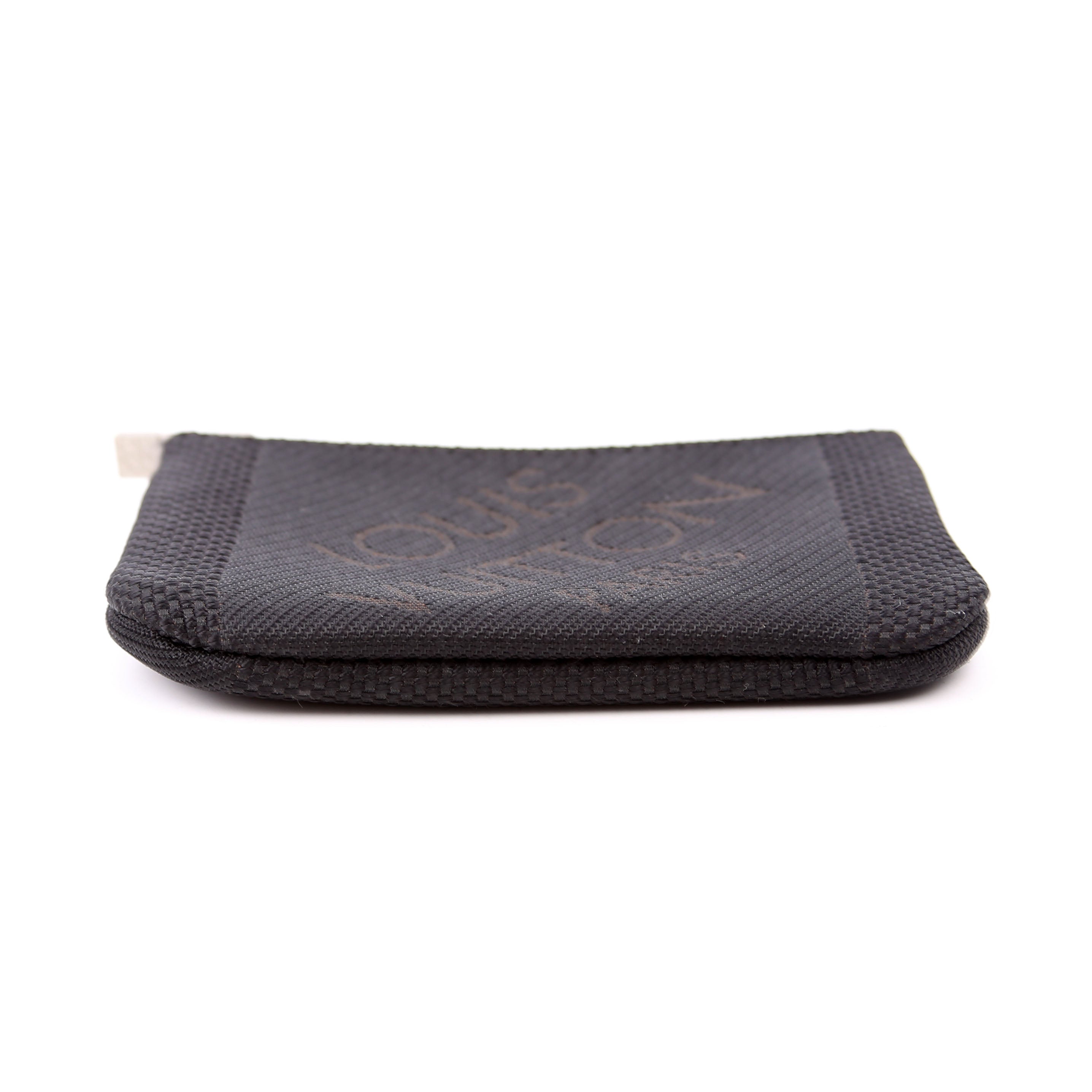Key Pouch Damier Geant Black