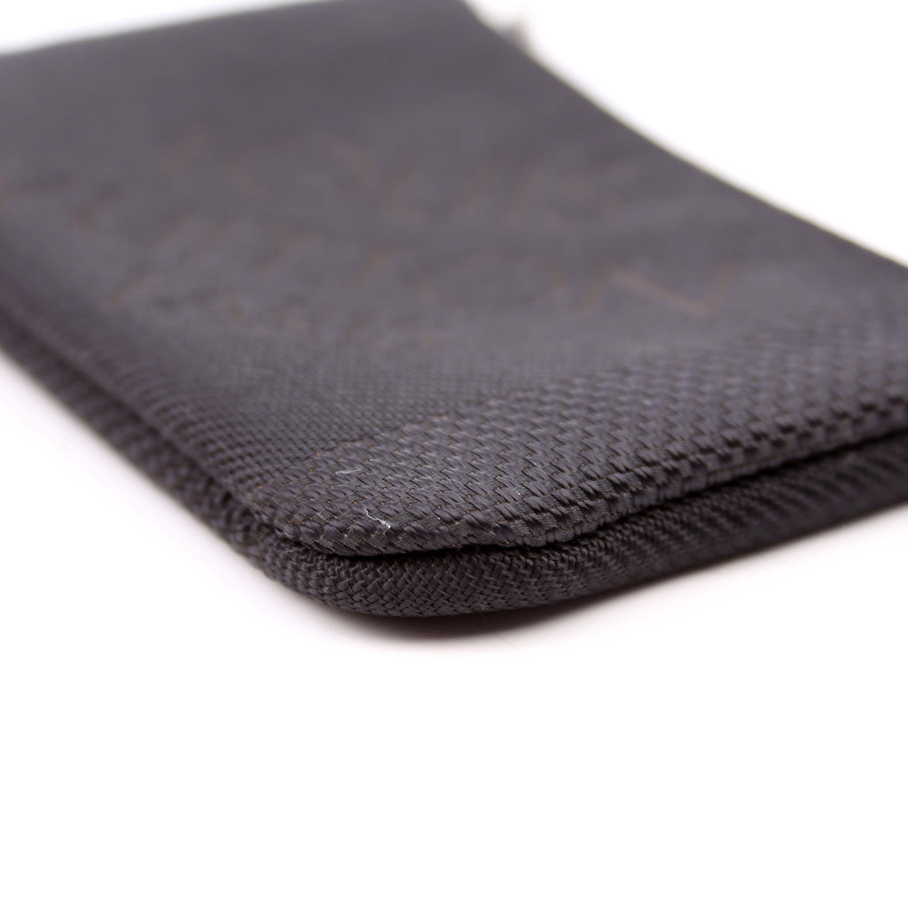 Key Pouch Damier Geant Black