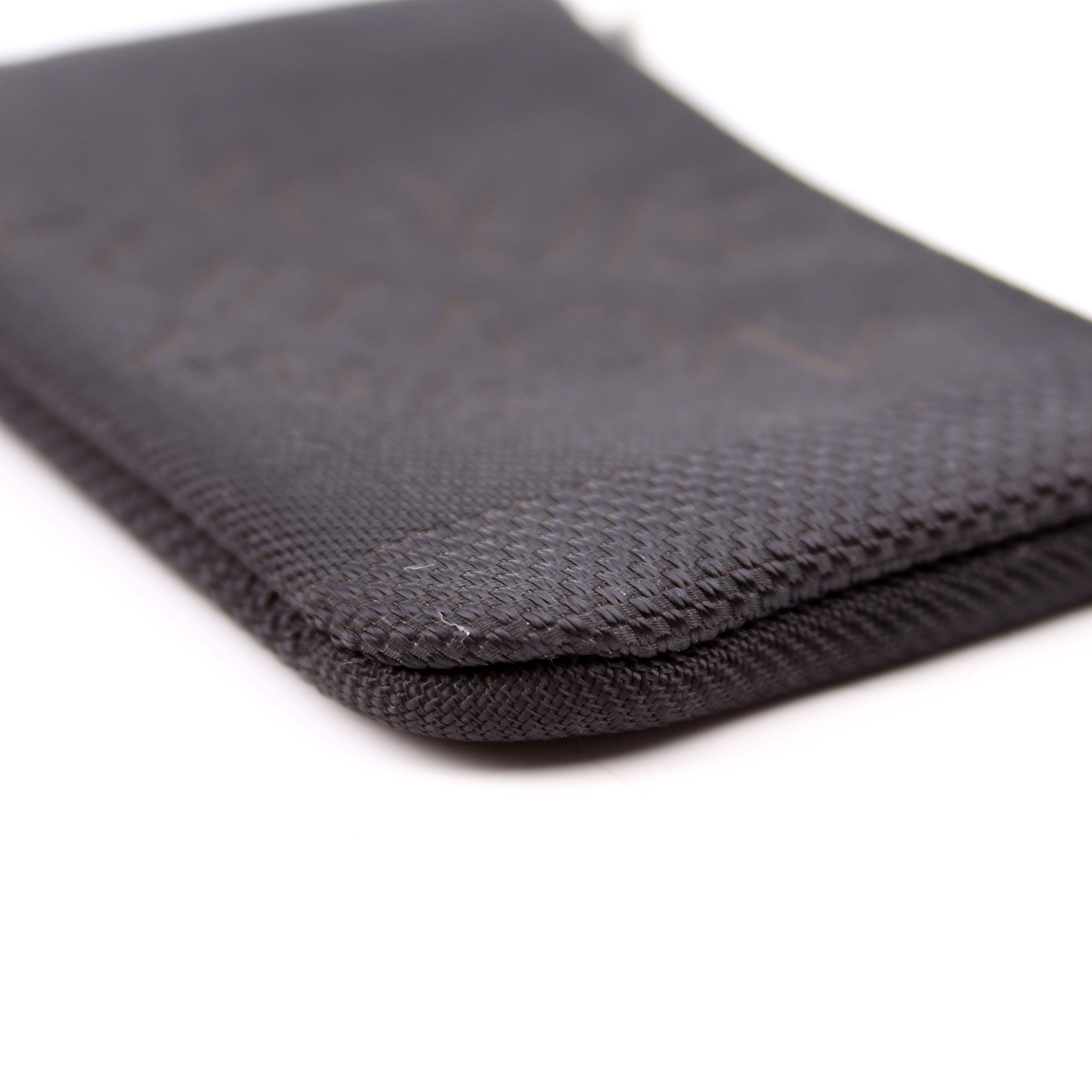 Key Pouch Damier Geant Black