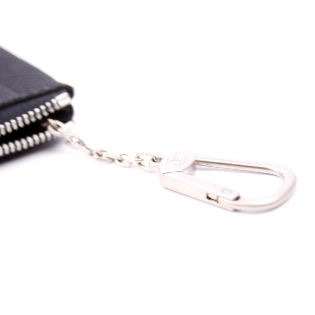Key Pouch Damier Geant Black